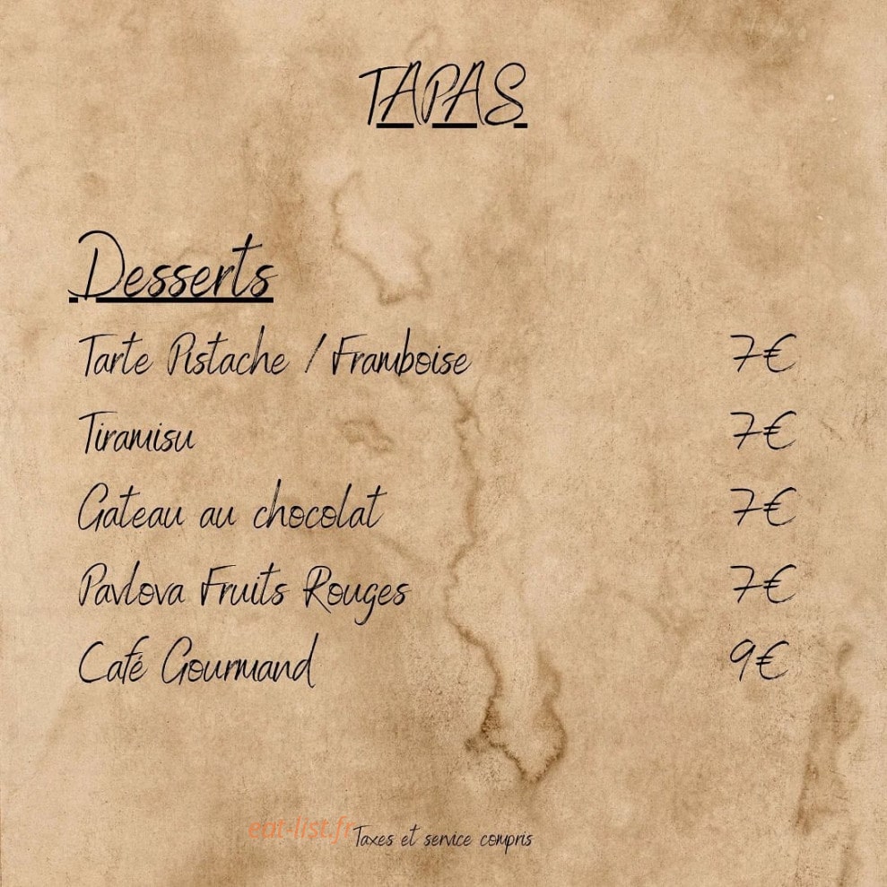 Le Galion — carte page 5
