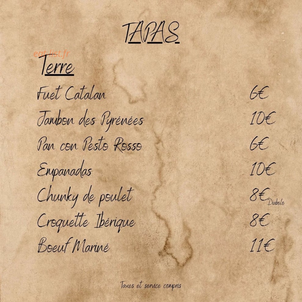 Le Galion — carte page 2