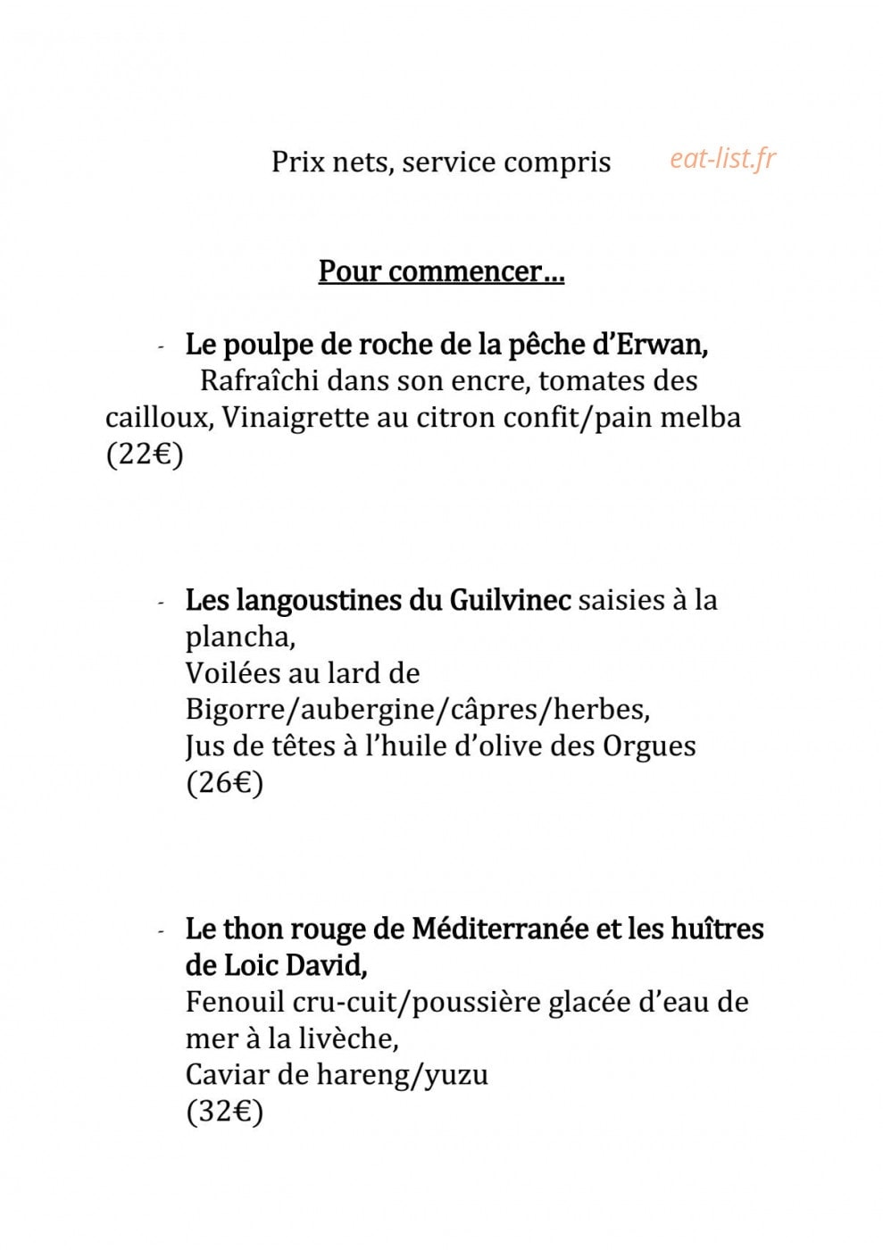 Le Grand Cap — carte page 2