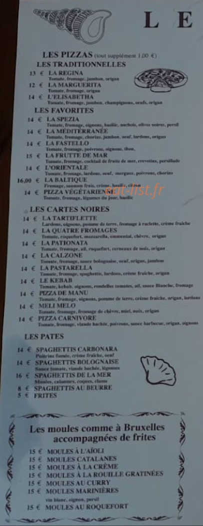 Le Méditerranée — carte page 1