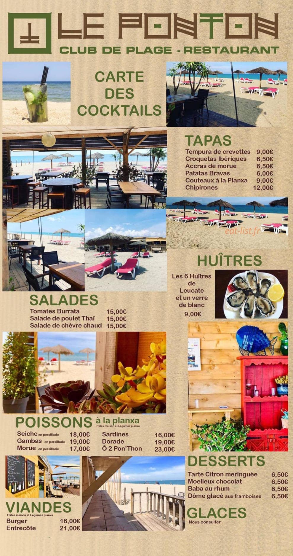 Le Ponton — carte page 1