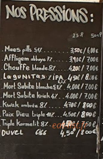 Trapisttbeer — carte page 9