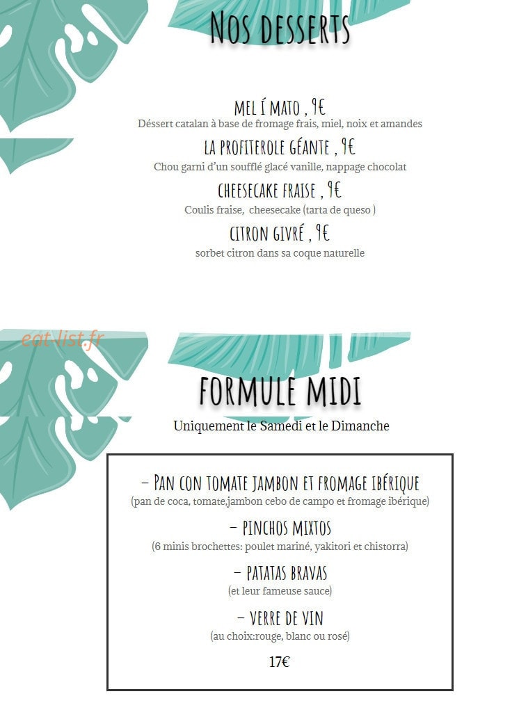 Twin Fins — carte page 2