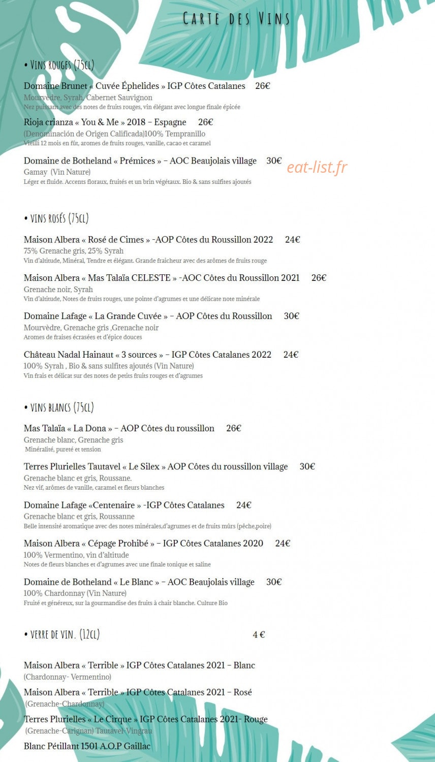 Twin Fins — carte page 4