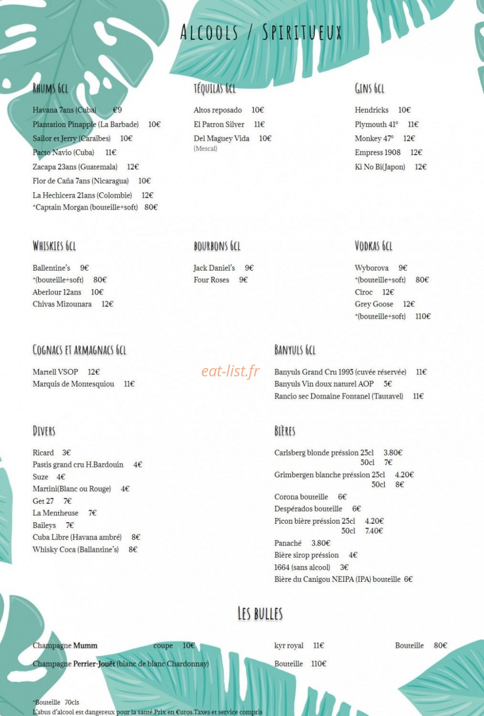 Twin Fins — carte page 5