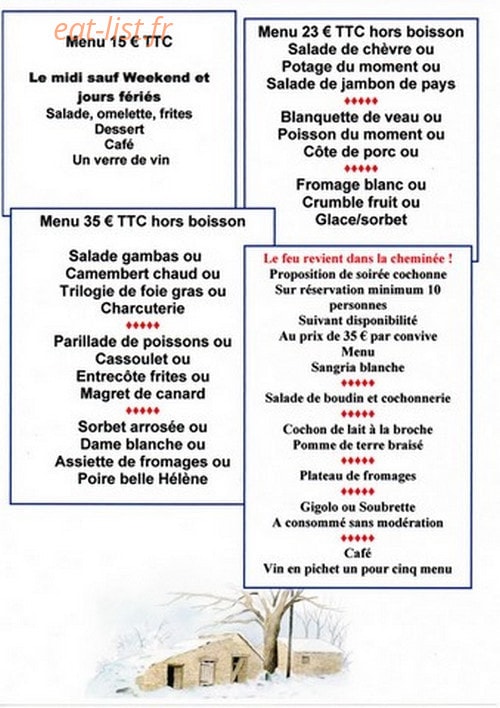 Sire De Cabaret — carte page 3