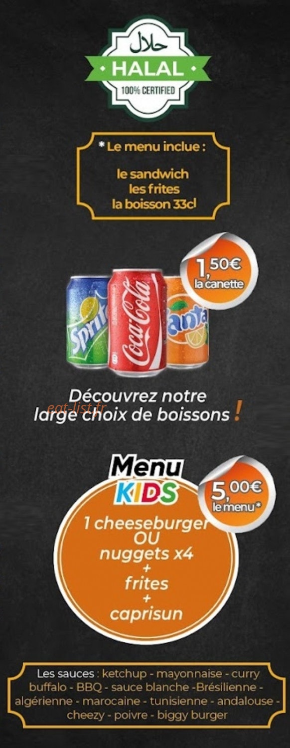 Délice express — carte page 3