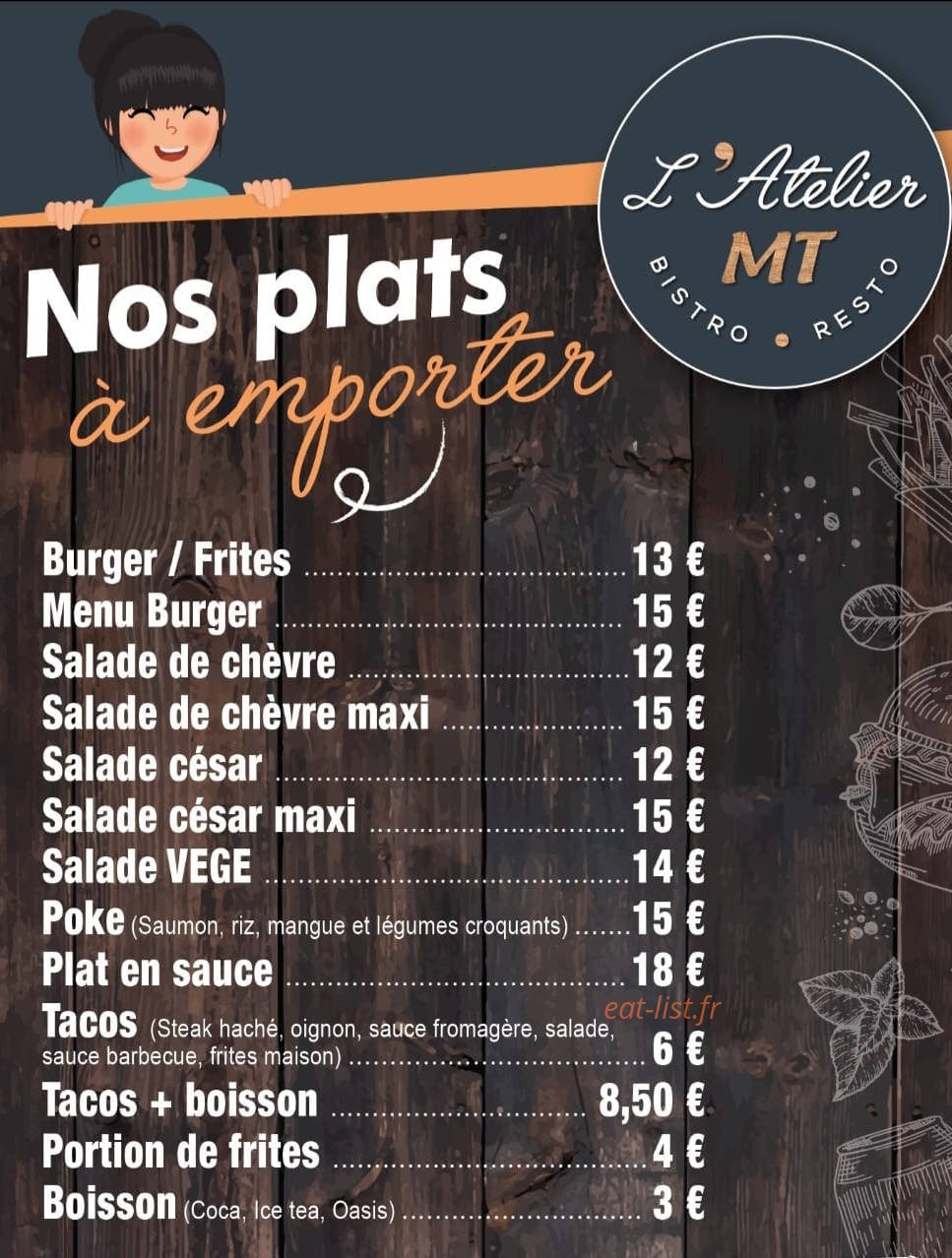 L'Atelier MT — carte page 6