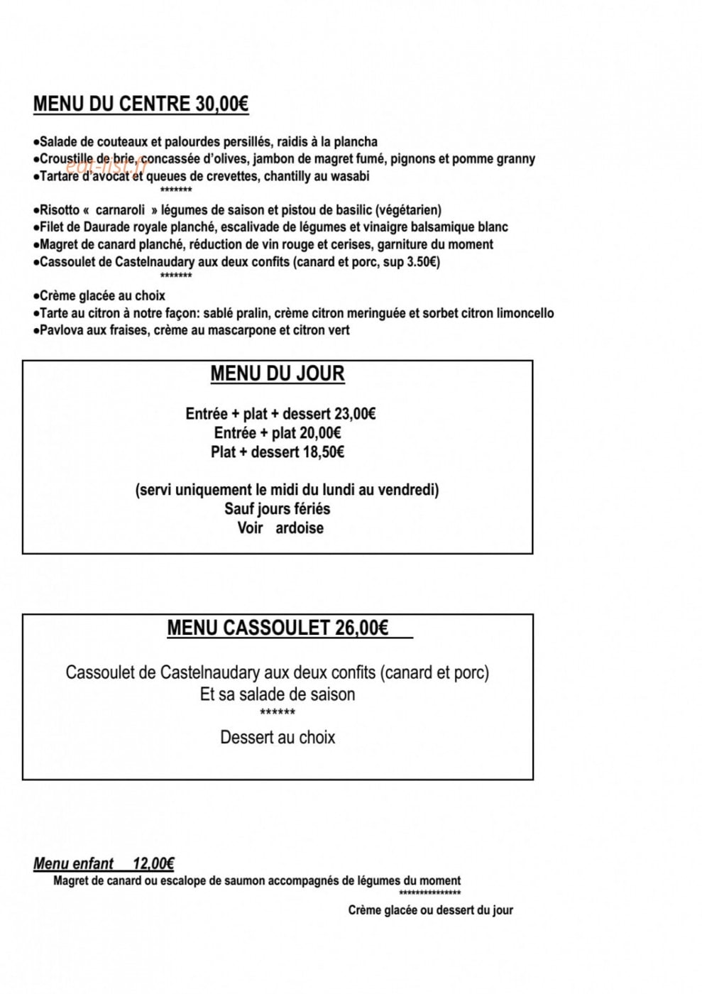 Le Centre — carte page 2