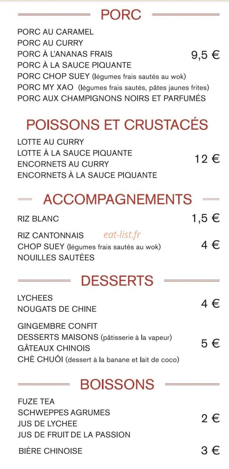 Le Dragon — carte page 1
