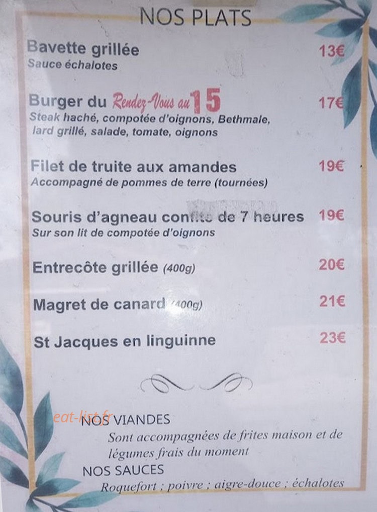 Rendez-vous au 15 — carte page 2
