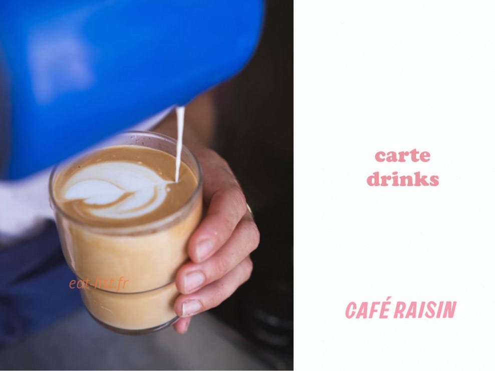 Café Raisin — carte page 2