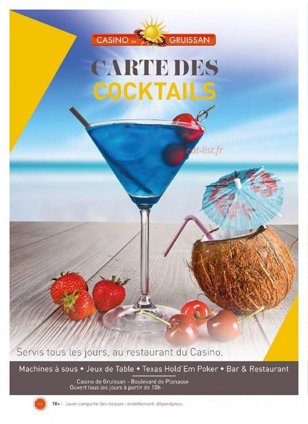 Edison Café — carte page 10