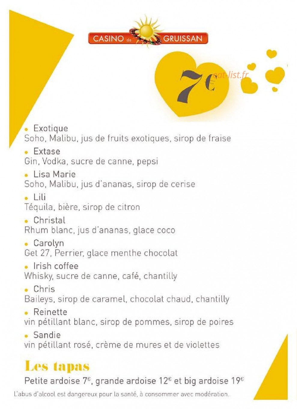 Edison Café — carte page 11