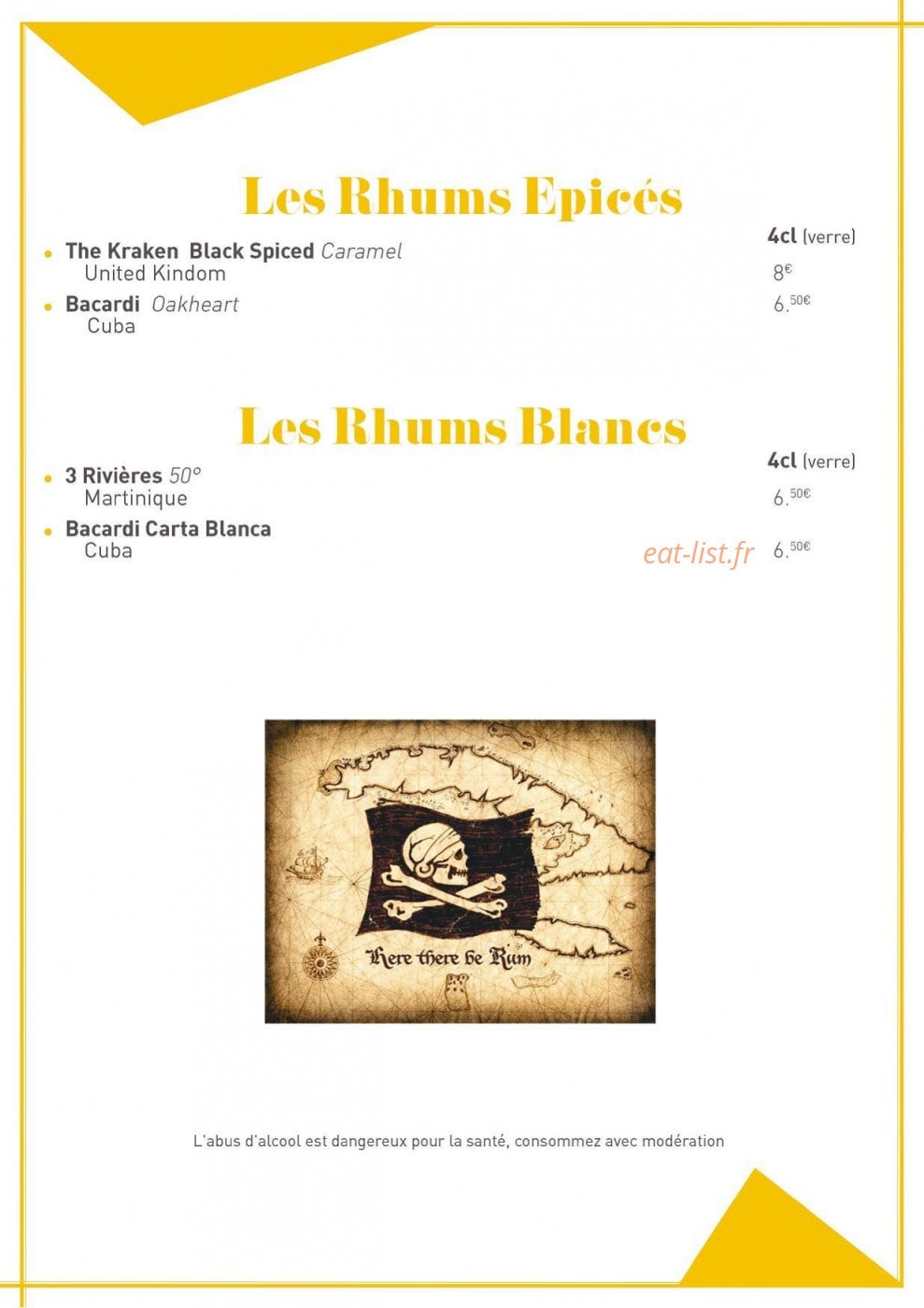 Edison Café — carte page 13