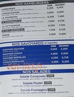 Friterie Du Nord — carte page 3
