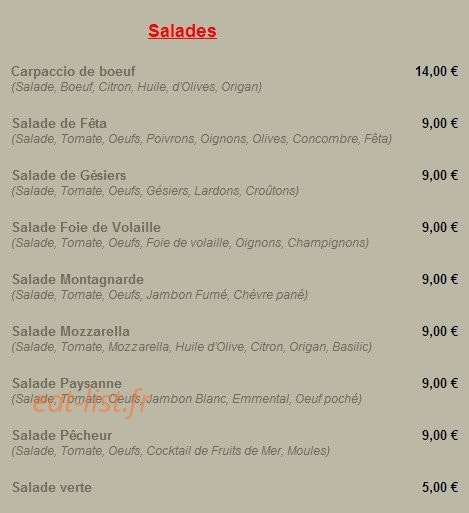 Il Téatro — carte page 6
