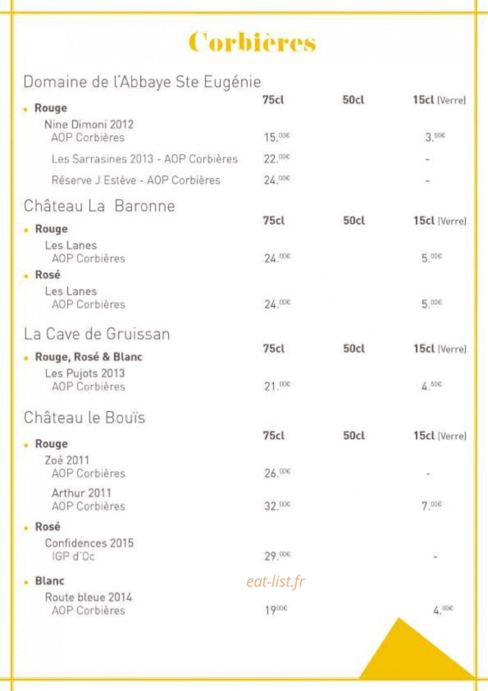 L'Atelier Phoebus — carte page 6