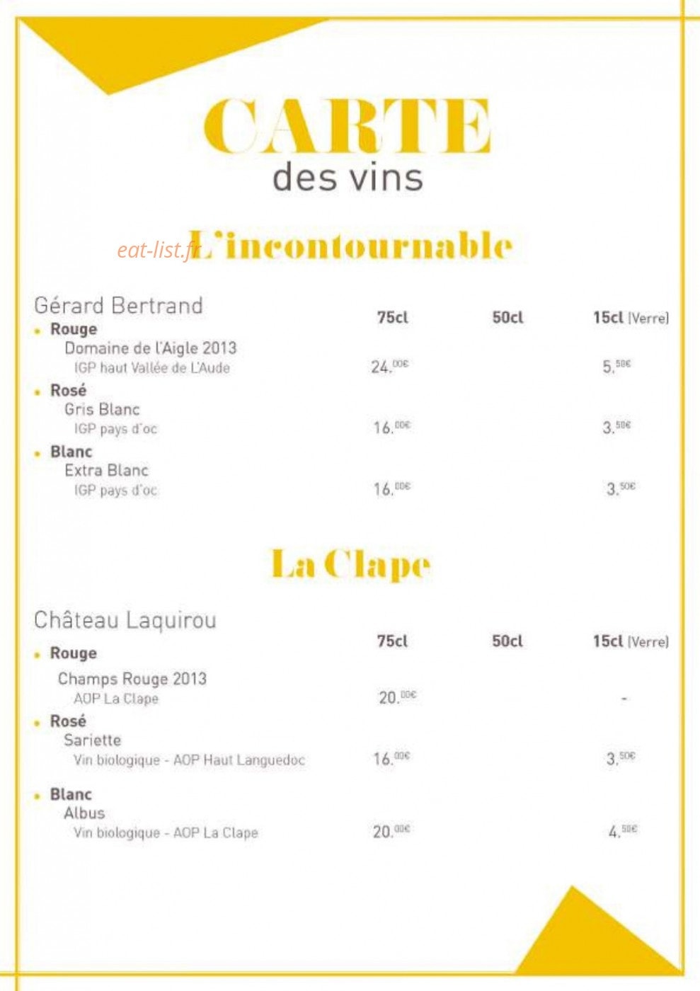 L'Atelier Phoebus — carte page 4