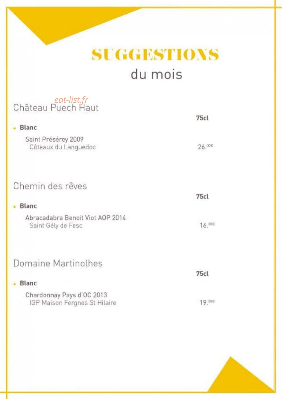 L'Atelier Phoebus — carte page 9