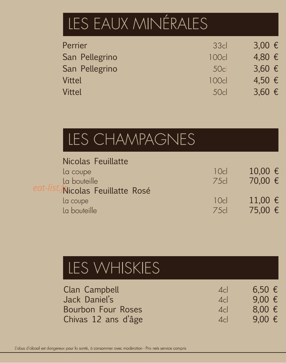 L & L — carte page 12