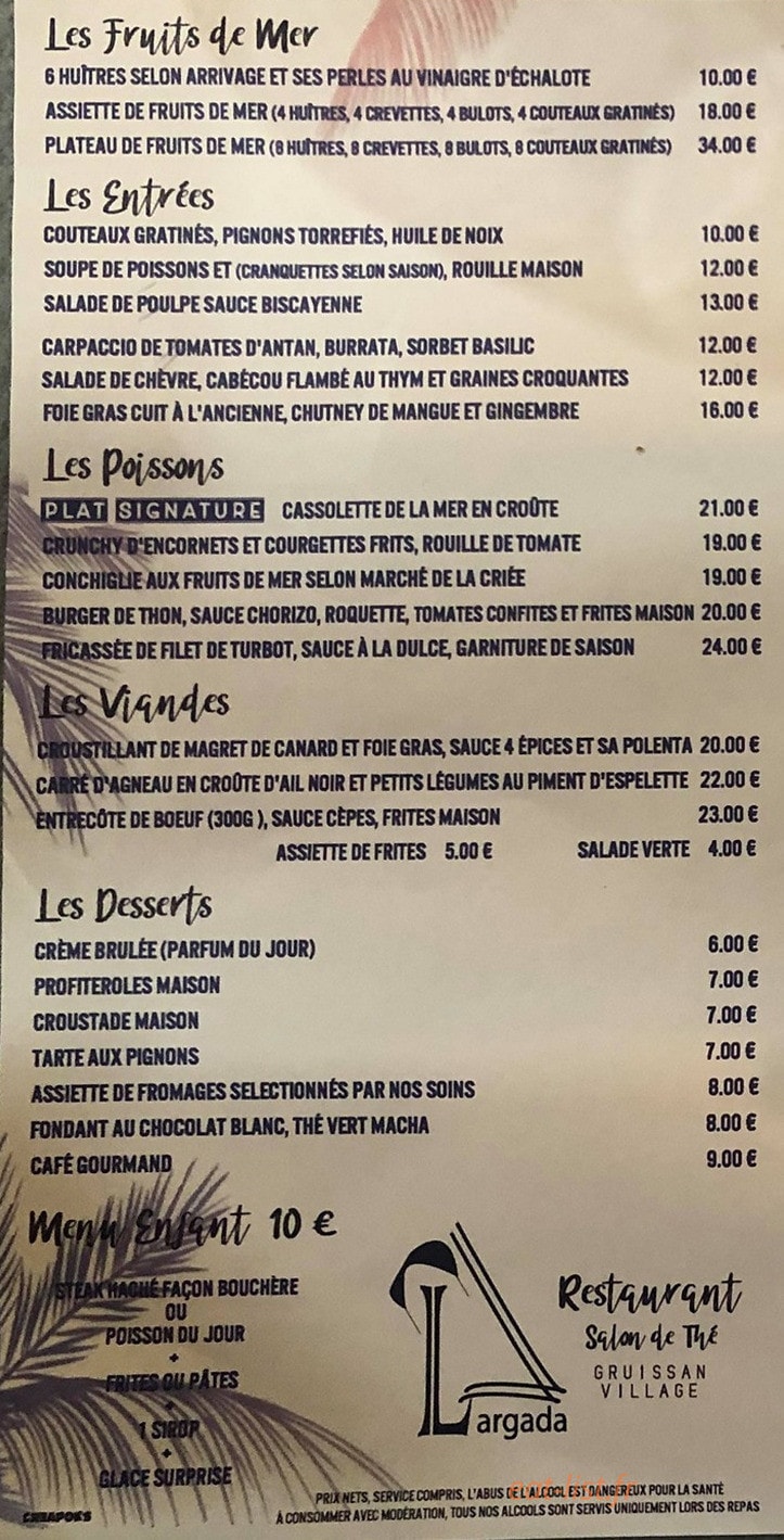 Largada — carte page 1