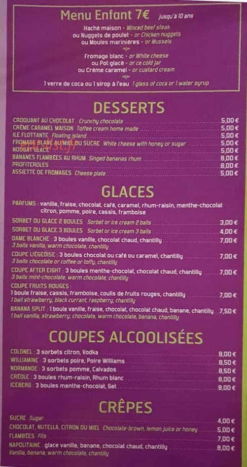 Le Napoli — carte page 6
