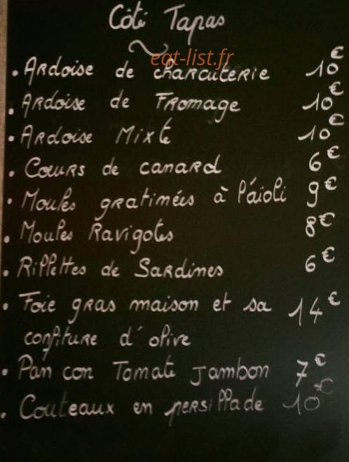 Le Sarment — carte page 1