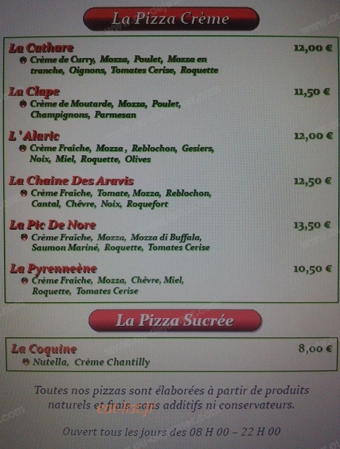 Le Comptoir des Etangs — carte page 3