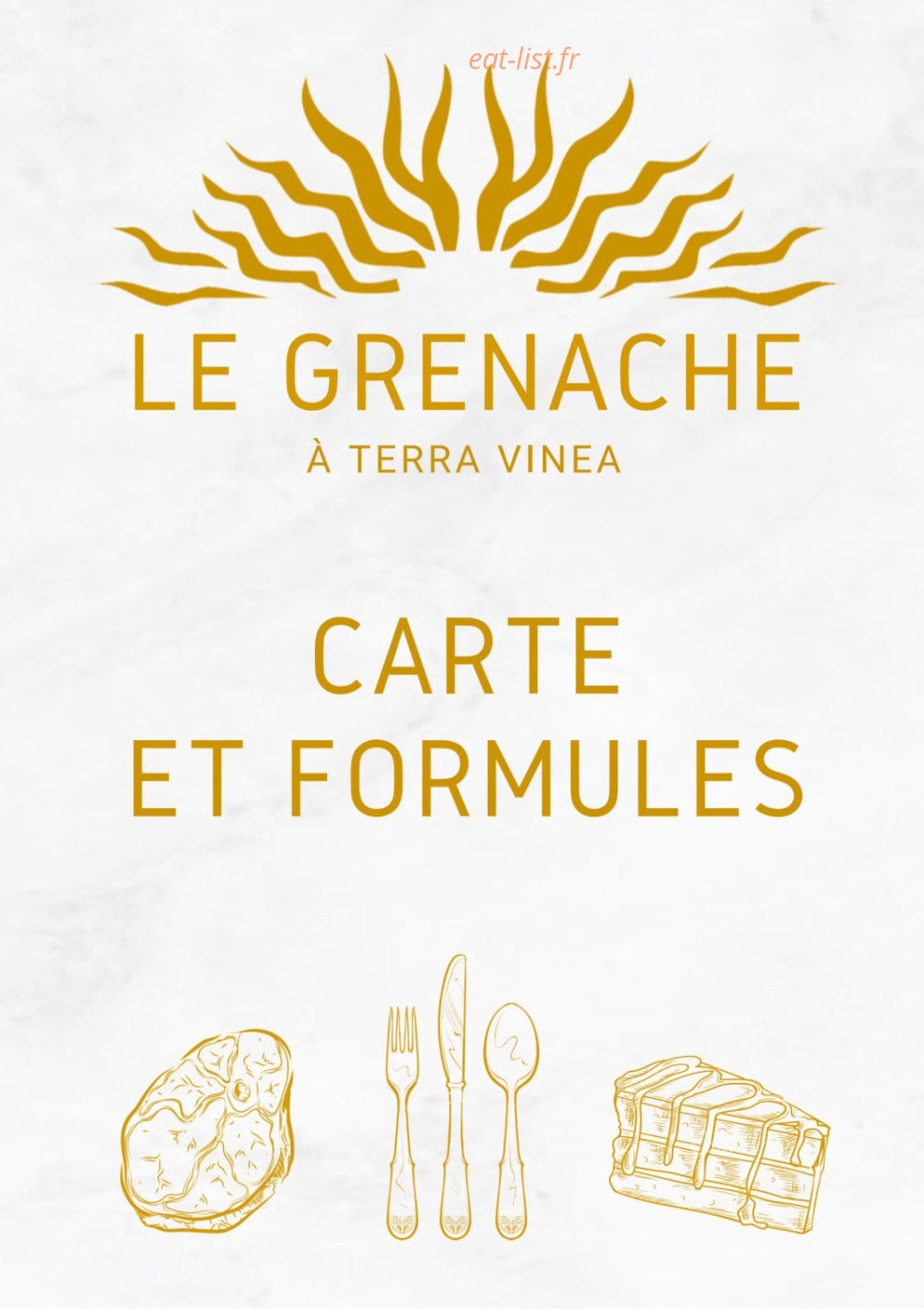 Le Grenache — carte page 1