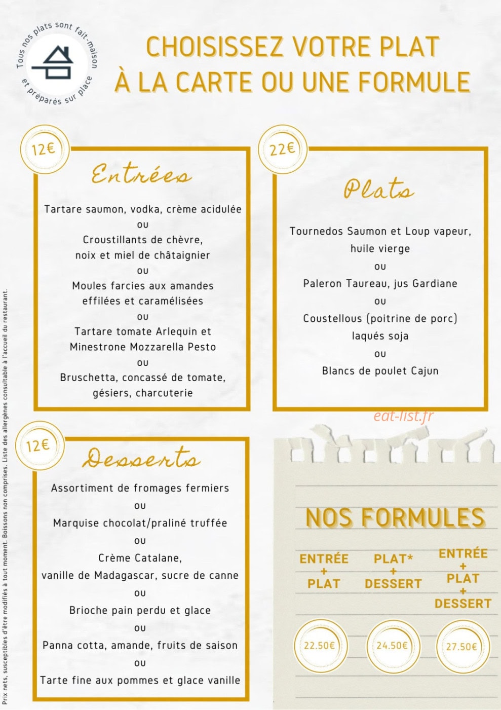 Le Grenache — carte page 2