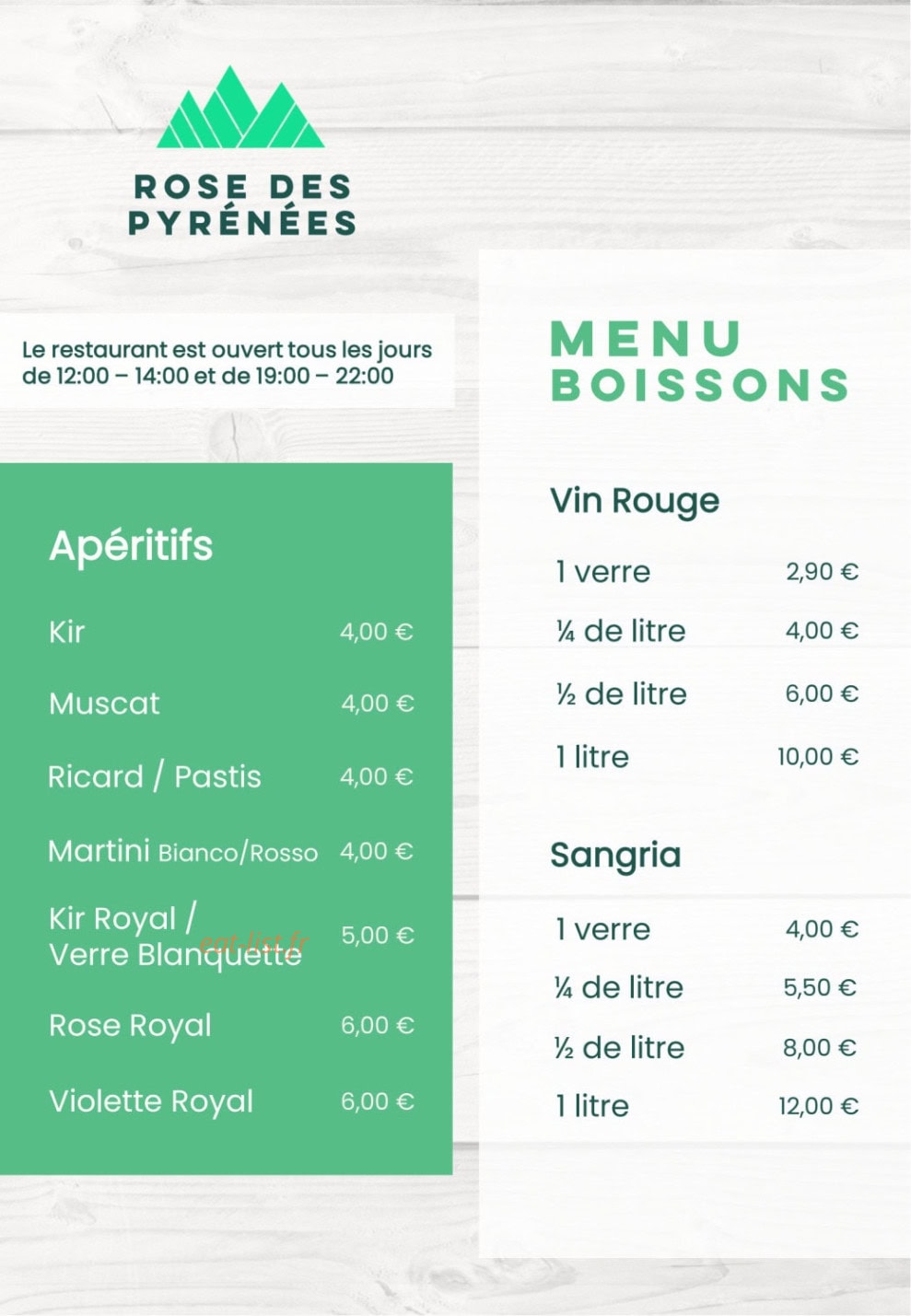 Rose des Pyrénées — carte page 4