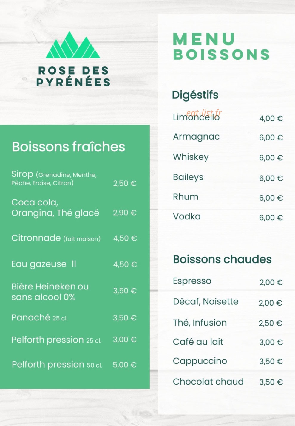 Rose des Pyrénées — carte page 5
