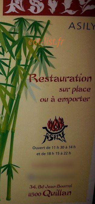 Asily — carte page 1