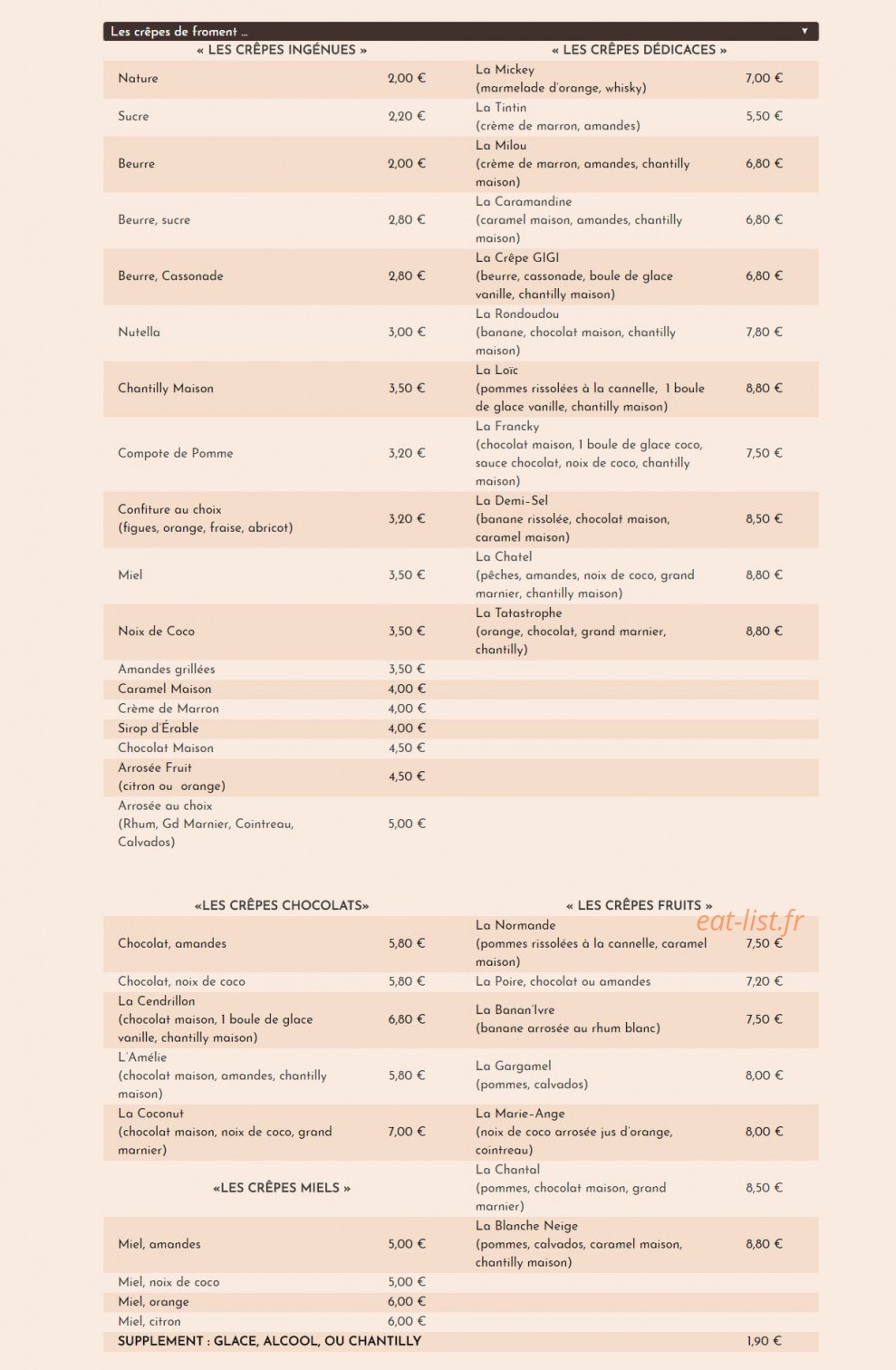 Le demi-sel — carte page 3