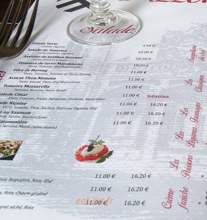 les Platanes — carte page 2