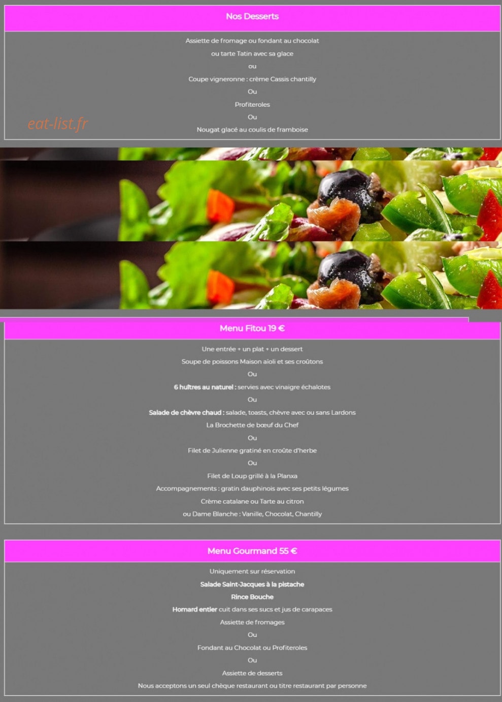 Chez Iris et Christophe — carte page 4
