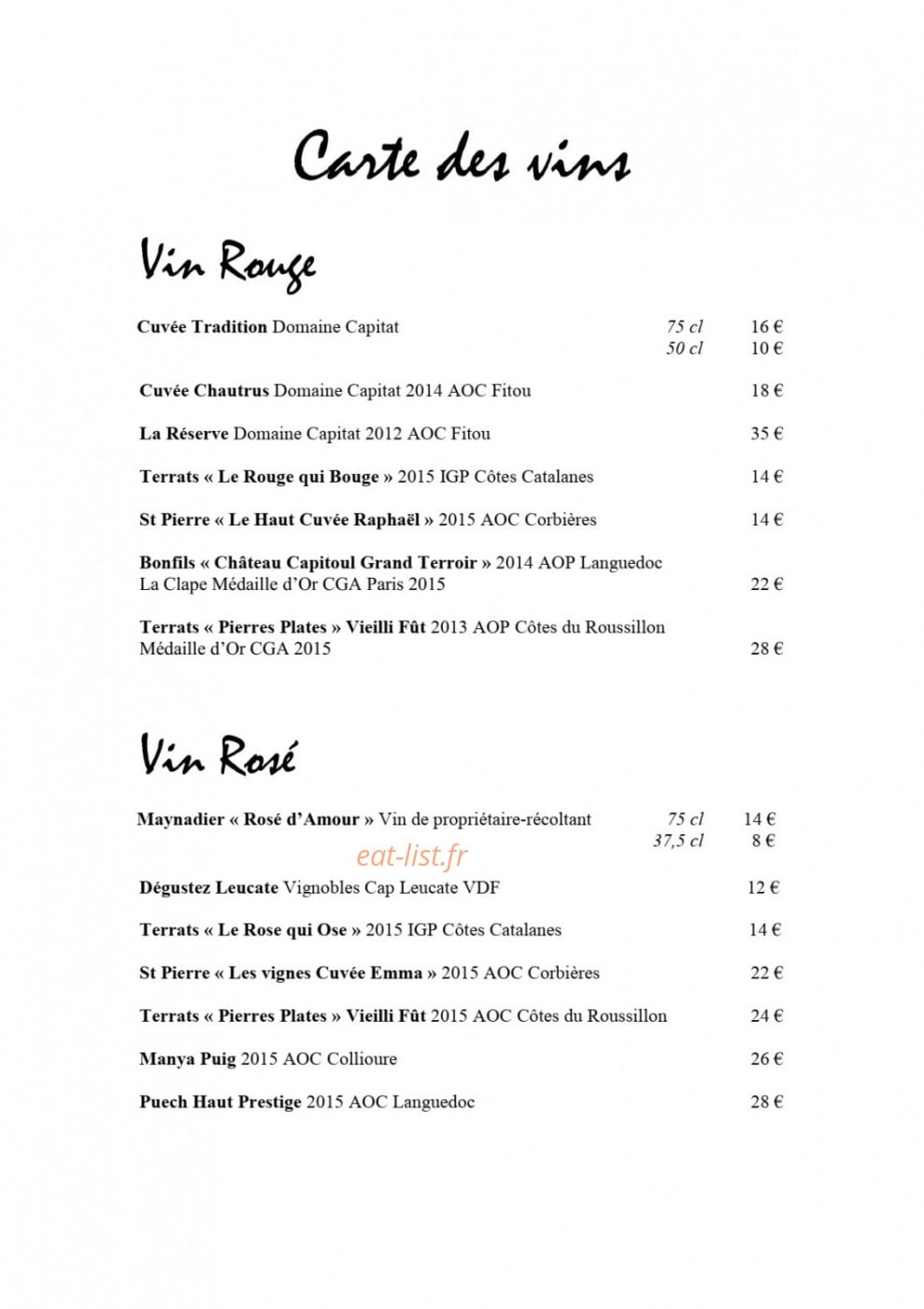 Chez Nous — carte page 5