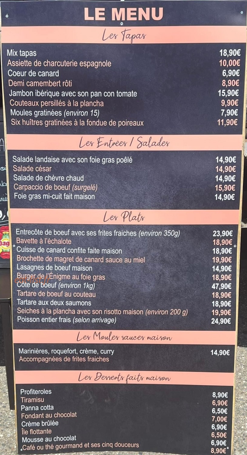 L'Énigme — carte page 2