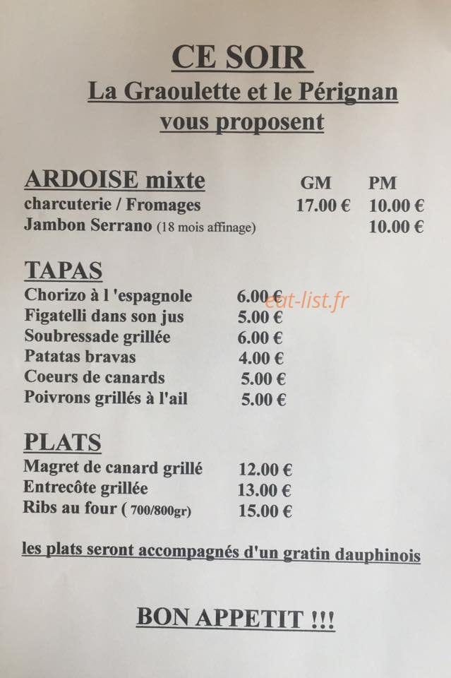 Le Pérignan — carte page 1