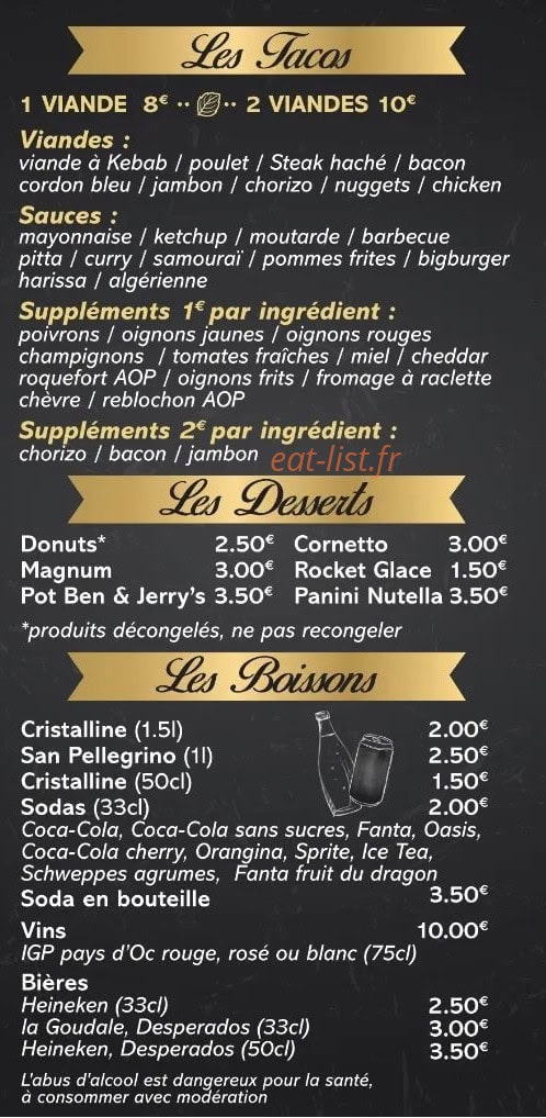 Pizz' Snack & Bowl — carte page 6