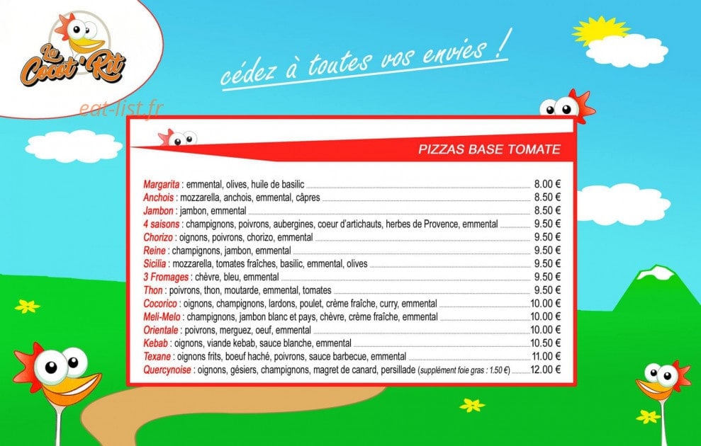La Cocot' Rit — carte page 1