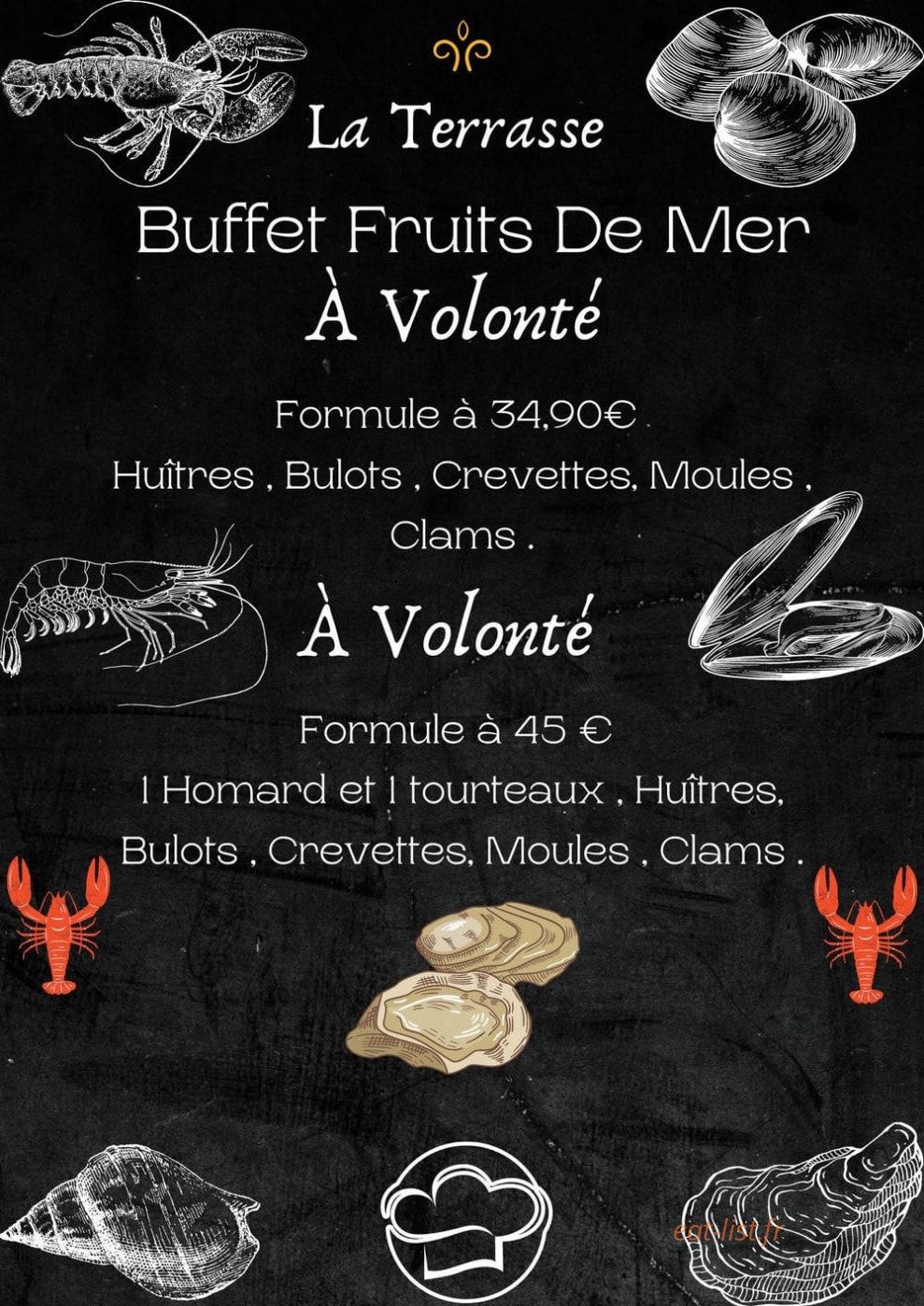 La terrasse — carte page 1