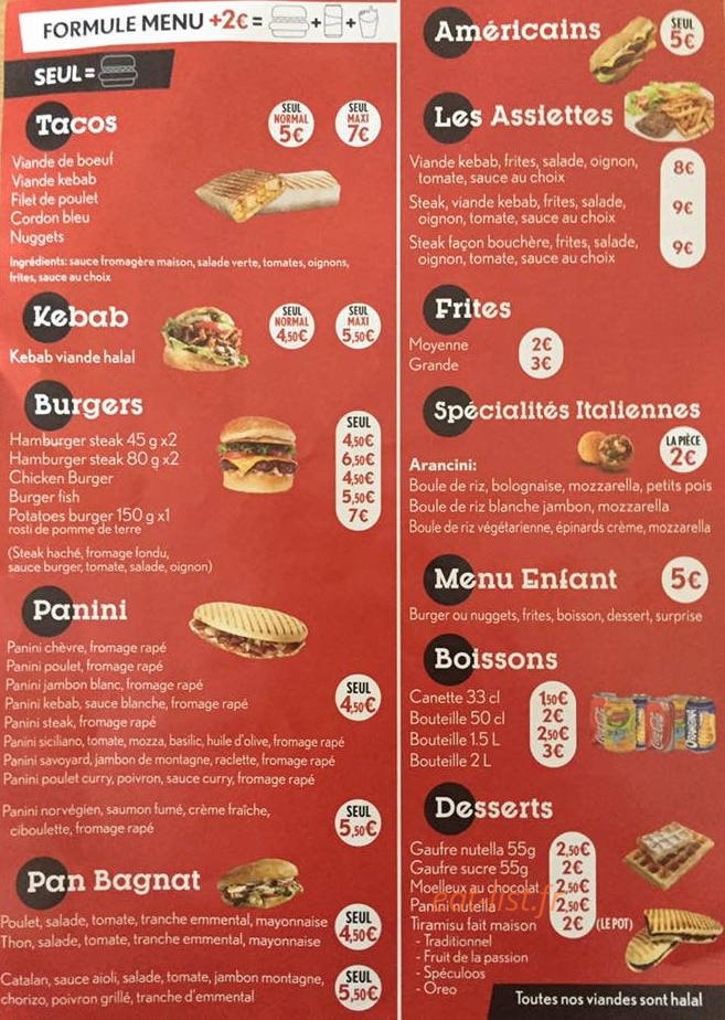 O P'tit Creu — carte page 2