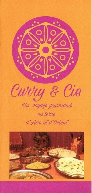 Curry et Cie — carte page 1