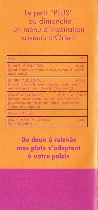 Curry et Cie — carte page 5