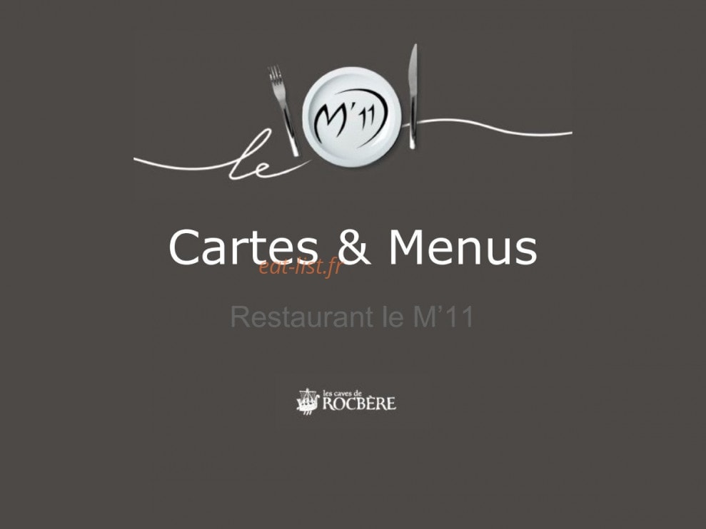 Le M'11 — carte page 1