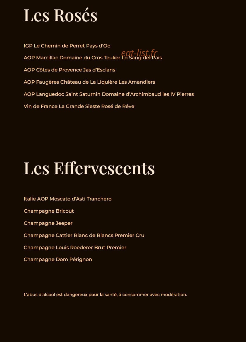 Bistrot Guinguette — carte page 5