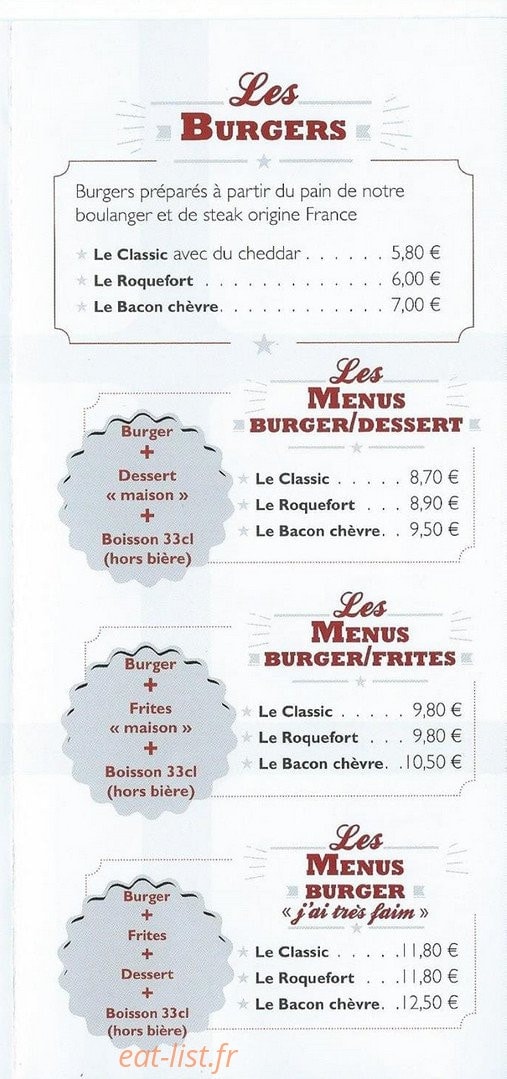 Cuisine et Comptoir — carte page 4
