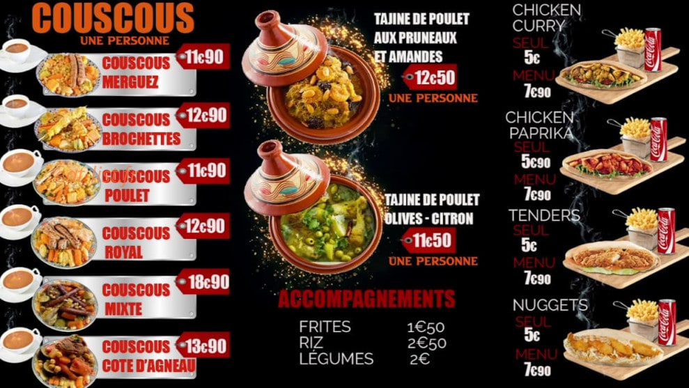 good chicken — carte page 2